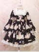 Oil Painting Angel Series Bowknot Classic Lolita Long Sleeve Dress