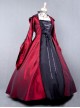Palace Style Retro Gothic Lolita Prom Hooded Long Dress