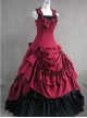 Elegant Ruffled Bowknot Lolita Prom Sleeveless Dress