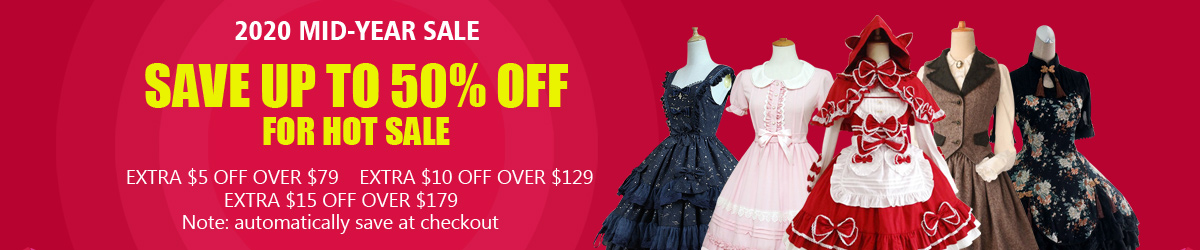 Lolita Dresses Mid-Year Sale