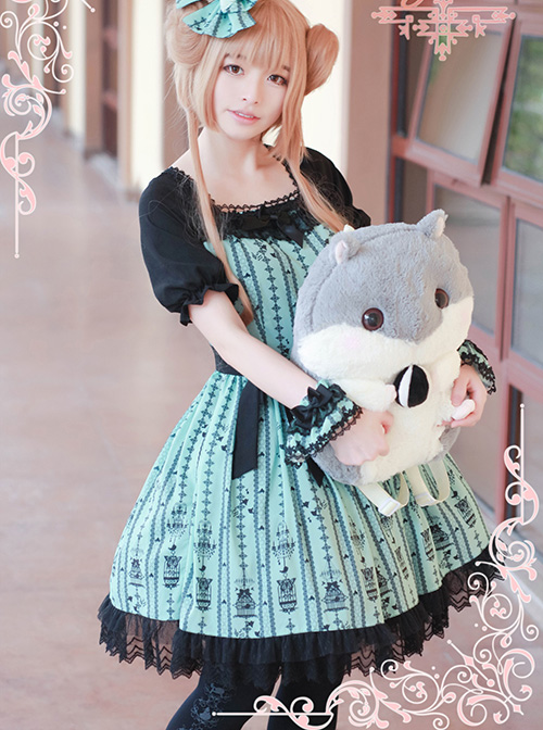 Summer Elegant Classic Lolita Short Sleeve Dress