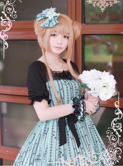 Summer Elegant Classic Lolita Short Sleeve Dress