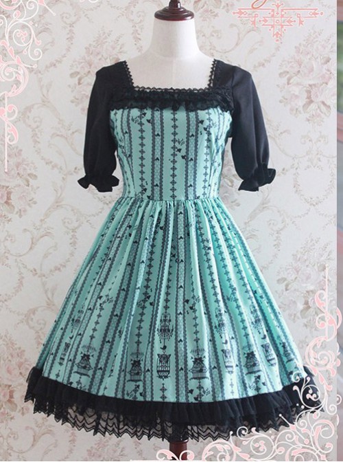 Summer Elegant Classic Lolita Short Sleeve Dress