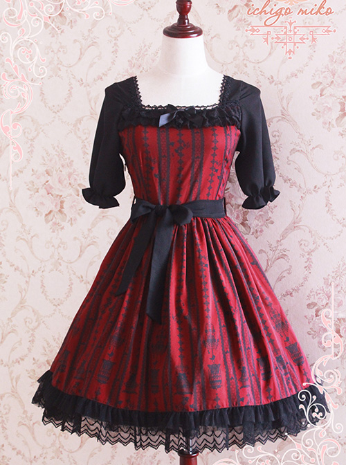 Summer Elegant Classic Lolita Short Sleeve Dress