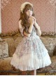 Neverland Lolita Antique Clock Sweet Lolita Puff Sleeves OP Dress