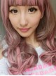 Ayumi Palre Red Pink Curls Loita Wig