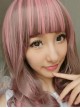 Ayumi Palre Red Pink Curls Loita Wig
