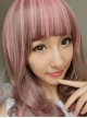 Ayumi Palre Red Pink Curls Loita Wig