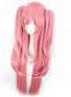 Gril's Anime Cosplay Long Wig With Two Ponytails