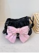 Princess Style Cute Bow Flower Metal Sweet Lolita Kids Hand-Held Messenger Bag