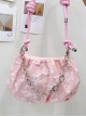 Princess Style Cute Bow Flower Metal Sweet Lolita Kids Hand-Held Messenger Bag