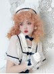 Solid Cute Color Bow Ribbon Decoration Classic Lolita Beret