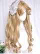 Huiyue Series Gorgeous Retro Mid-Part Bangs Roman Volume Elegant Long Hair Classic Lolita Wig