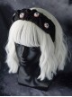 Black Horror Heavy Taste Blue-Black Pupil Eyeball Halloween Gothic Lolita Headband