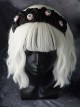 Black Horror Heavy Taste Blue-Black Pupil Eyeball Halloween Gothic Lolita Headband