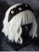 Black Horror Heavy Taste Blue-Black Pupil Eyeball Halloween Gothic Lolita Headband