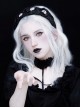 Black Horror Heavy Taste Blue-Black Pupil Eyeball Halloween Gothic Lolita Headband