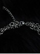 Metal Butterfly Skull Spider Asymmetric Sweater Chain Halloween Gothic Lolita Necklace