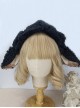 Cute Milky White Lamb Ears Cloud Plush Lamb Keep Warm Sweet Lolita Beret