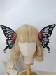 Lace Simulation Big Butterfly Wings Pearl Decoration Can Shape Flower Headwear Classic Lolita Hair Clip