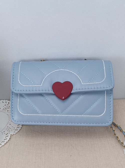 Mini Simple Solid Color Chain Shoulder Bag