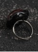 Red Vertical Pupil Eyeball Opening Adjustable Halloween Gothic Lolita Ring