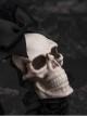 Gothic Bow-Knot Lace Decorated Skull Head Halloween Gothic Lolita Headband