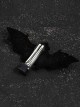 Emulation Plush Bat Black Simple Halloween Gothic Lolita Hair Clip