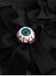 Halloween Horror Simulation Eyeball Bow Lace Symmetrical Gothic Lolita Headband