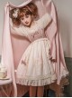 Cute Little Bear Embroidery Bow-Knot Lace Gentle Sweet Lolita Sleeveless Dress