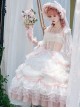 Daisy's Garden Series Elegant Square Neck Lace Flare Sleeves Gorgeous Hem Classic Lolita Chiffon Fall Winter Long Sleeve Dress