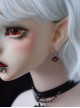 Gothic Vampire Red Lips Halloween Daily Gothic Lolita Earrings