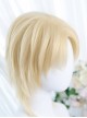 Ray Series Golden Neutral Natural Fluffy Short Hair Classic Lolita Wig