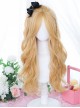 Filo Series Daily Natural Eight Character Bangs Long Curly Hair Classic Lolita Wig