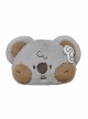 Koala Gray Cute Plush Embroidered Question Mark Sweet Lolita Crossbody Bag