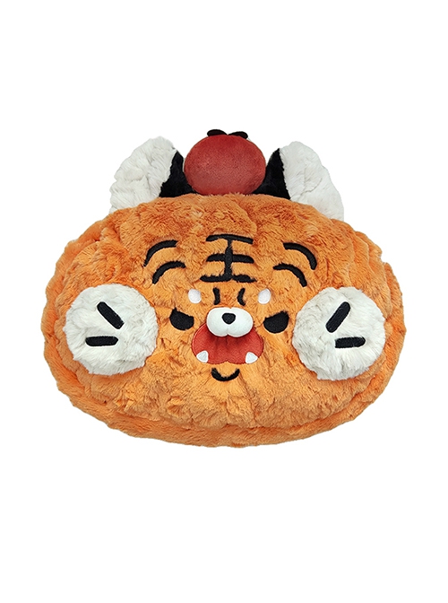 Plush Cartoon Tiger Embroidery Doll Detachable Persimmon Large Capacity Sweet Lolita Messenger Backpack