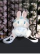 Garland Rabbit Series Cute Garland Embroidered Rabbit Plush Doll Sweet Lolita Messenger Backpack