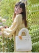 Good Big Goose Series White Cute White Goose Plush Girl Sweet Lolita Handheld Messenger Shoulder Bag