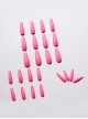 Long Ballet Series Solid Color Simple Matte Detachable Finished Disposable Manicure Nail Pieces