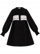 Solid Color Autumn Winter Warm Doll Collar Lantern Sleeves Cute Classic Lolita Long-Sleeved Coat