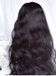 Earl Gray Tea Series Retro French Middle Score Natural Black Water Ripple Classic Lolita Wig