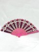 Classical Court COS Gorgeous Retro Baroque Style Pattern Gothic Lolita Fan