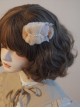 Cute Bear Handmade Plaid Bow Decoration Sweet Lolita Hair Clip