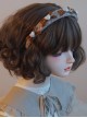 Elegant Brown Plush Bow-Knot Heart Decoration Eldest Miss Sweet Lolita Headband