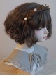 Elegant Eldest Miss Autumn Winter Handmade Brown Bow-Knot Sweet Lolita Headband