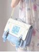 Summer Limited Series College Style Uniform Commuter School Lolita Portable Messenger Bag