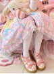 Bear Coco Series Japanese Cute Cross Color Matching Bow-Knot Sweet Lolita Shoes