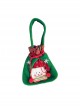 Christmas Gift Santa Claus Snowflake Present Bag Classic Lolita Tote Bag