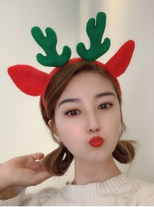 Plush Elk Christmas Interesting Cute Classic Lolita Headband