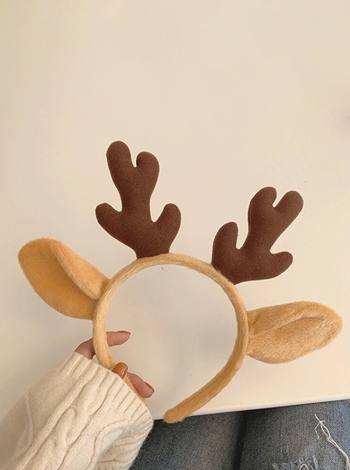 Plush Elk Christmas Interesting Cute Classic Lolita Headband